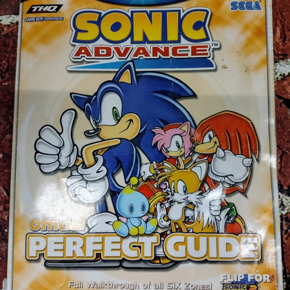 Versus Sonic Advance + Sonic Adventure 2 Battle Official Perfect Guide Used $287